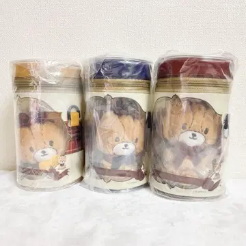 타이니참 티타임 파티 마스코트 포함 클리어 미니백 3종