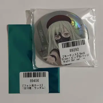 BanG Dream! 빅 캔뱃지 모티스 포토풍 카드 세트
