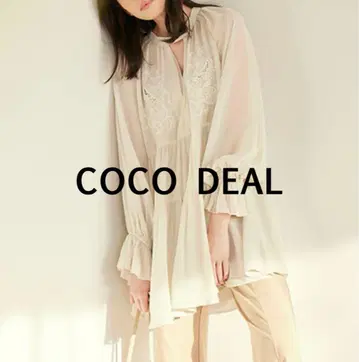 COCO DEAL 코코딜 자수 티어드 블라우스