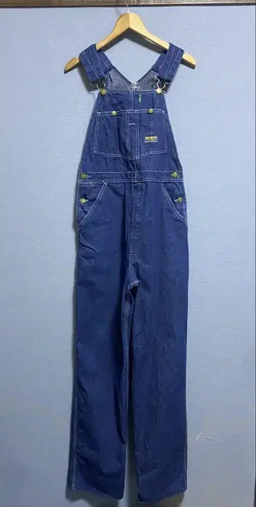 OshKosh 60년대 70년대 데님 오버롤 32인치 중고