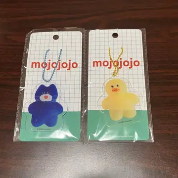 Mojojojo 아크릴 키링 고양이 병아리 2종 세트