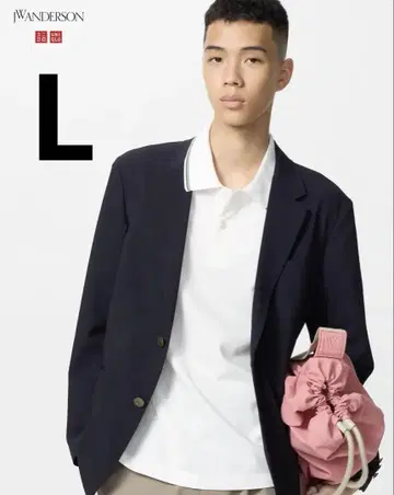 UNIQLO jw anderson 감동 블레이저 L 네이비