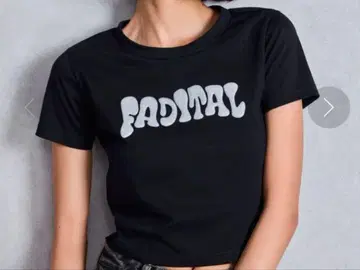 GYDA (제이다) FADITAL 티셔츠 (블랙)