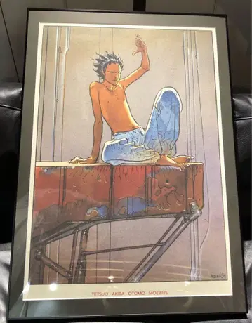AKIRA 아트 포스터 뫼비우스 오토모 가츠히로