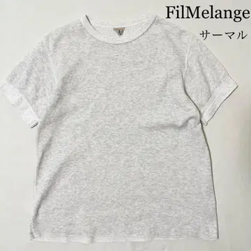 FilMelange  써멀 T셔츠 일본제 코튼