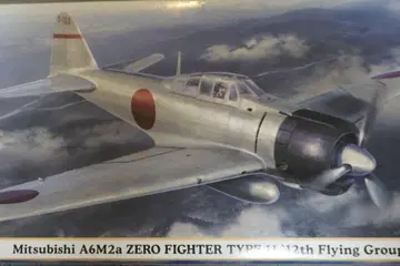 [새상품] 미쓰비시 A6M2a 제로시키 함상 전투기 12비행대 1/48