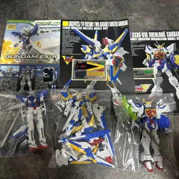 HG 1/144 GUNDAM EXIA & V2 어설트 버스터 건담 세트