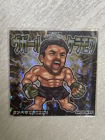 RIZIN 브걸 케라모프 선수 ABEMA 스티커