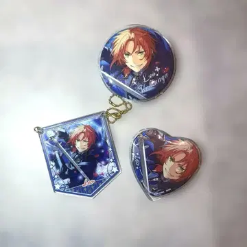 츠키나가 레오 추억 하트 캔뱃지 중국 가랜드 앙스타