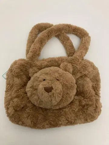 JELLYCAT 곰 얼굴 디자인 숄더백