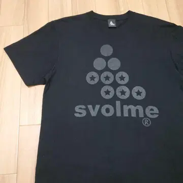새상품급 스볼메 svolme 로고 프린트 티셔츠