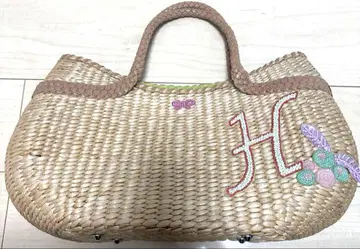 ANYA HINDMARCH 바스켓백 H 마크