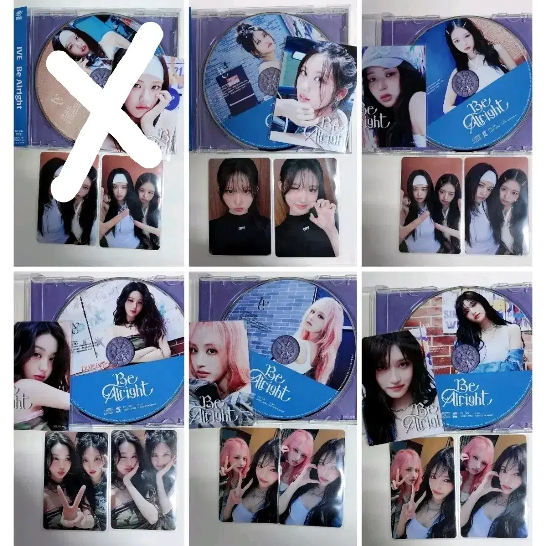 IVE Be Alright 10/12 オフイベ 東京会場限定　2set12枚 IVE Be Alright 10/12 オフイベ 東京会場限定 2set12枚 先ヨミ】IVE