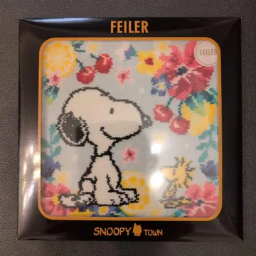 FEILER 스누피 후르츠&플라워 타월 손수건