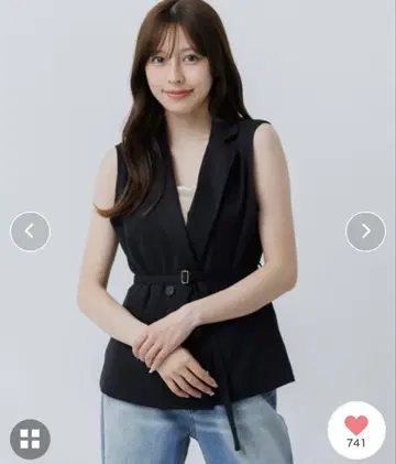 SENEE double jacket 베스트 (더블 자켓 지레)