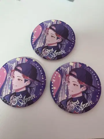 세라프 다즐 가든 3rd Anniversary 캔뱃지 세트
