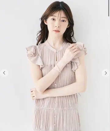 COCO DEAL 개더 드로스트 티어드 원피스