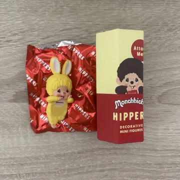 HIPPERS Monchhichi 히퍼스 몽치치 치무탄 노란색