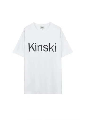 GDC Kinski 티셔츠 L 화이트