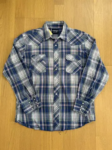 Wrangler 웨스턴 체크 셔츠