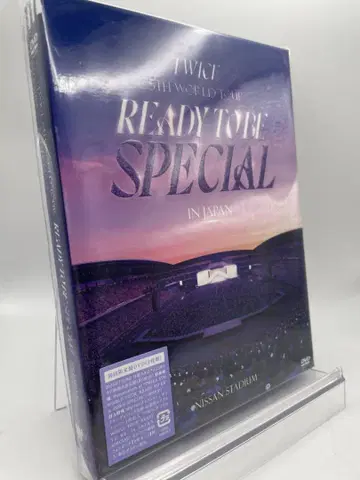 1 DVD TWICE 5TH WORLD TOUR READY 초회 한정판