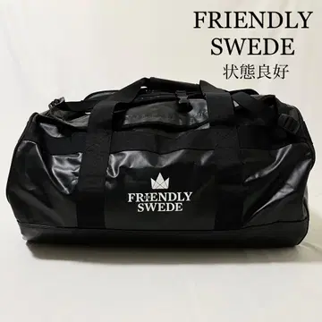 THE FRIENDLY SWEDE 3WAY 더플백 블랙 60L