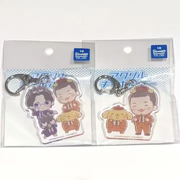요시모토 산리오 레이와 로망 아크릴 키링 세트