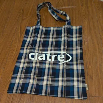 ciatre 체크 무늬 (파랑) 토트백