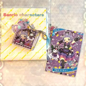 아이프리 산리오 치이 쿠로미 바스락 아크릴 키링 카드