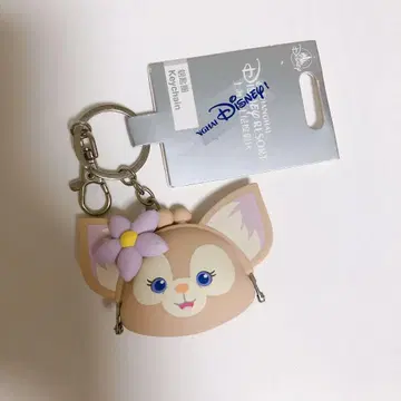 상하이 디즈니랜드 실리콘 리나벨 코인 케이스 키체인
