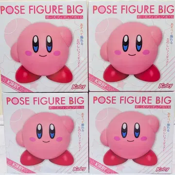 별의 커비 포즈 피규어 BIG 4개 세트