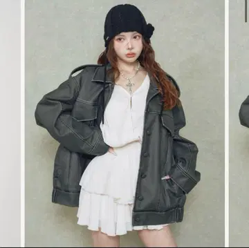 다리치 Darich 하트 쉐이커 가죽 자켓