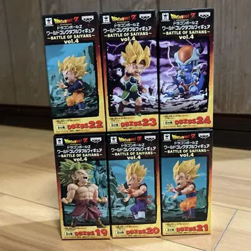 드래곤볼 수집용 피규어 BATTLE OF SAIYANS