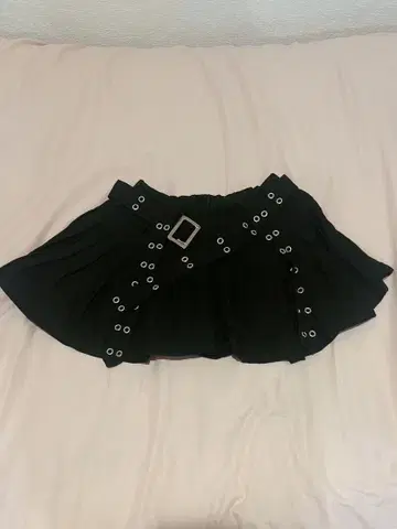 ACDC RAG 플리츠 팬츠 스커트 블랙