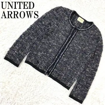 UNITED ARROWS 니트 가디건 네이비 계열 B8285