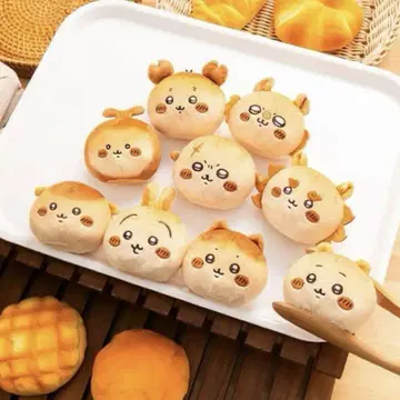 치이카와 베이커리 빵 같은 쫀득쫀득 마스코트 전 9종 컴플리트