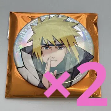 나미카제 미나토 빅 캔뱃지 캔뱃지 2개 NARUTO 베이스 야드 도쿄