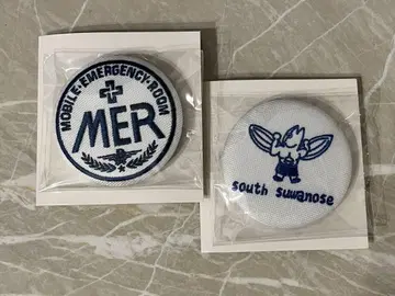 도쿄 MER 영화 굿즈 트레이딩 자수 캔뱃지 미개봉 2세트
