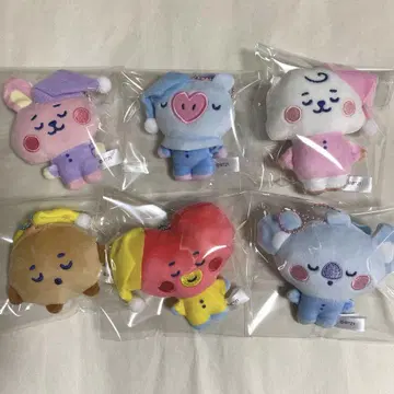 BT21 푹신푹신 마스코트 묶음 판매 COOKY RJ TATA BTS