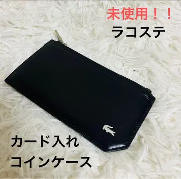 미사용! 라코스테 LACOSTE 프래그먼트 케이스 카드 홀더 코인 케이스