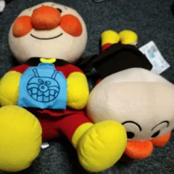 호빵맨 봉제 인형 2종 세트