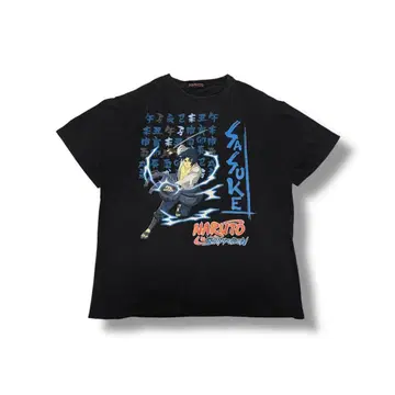 Bootleg NARUTO 우치하 사스케 T셔츠 2XL
