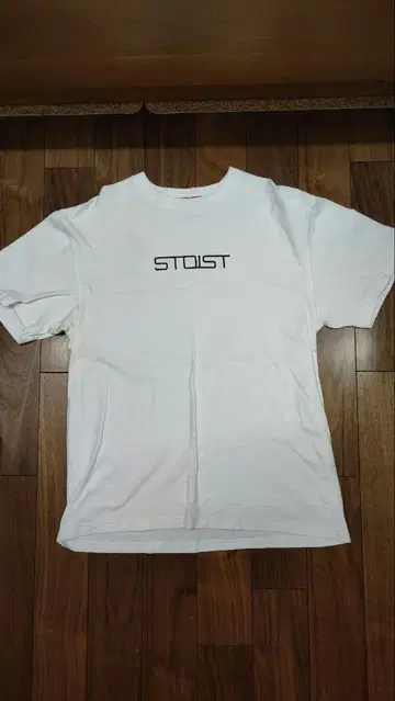 STOIST 로고 티셔츠 화이트