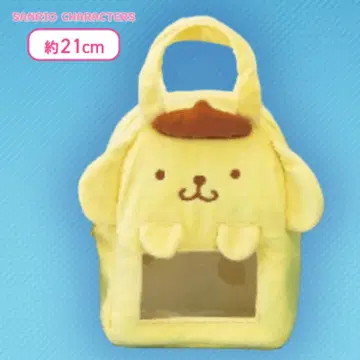 산리오 캐릭터즈 창문 달린 푹신푹신 백 폼폼푸딩