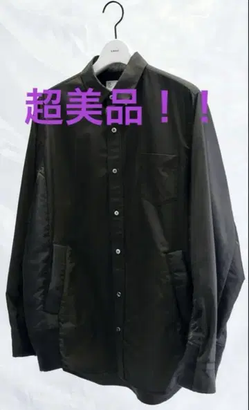 컨디션 최상 sacai 도킹 MA1 코튼 포플린 셔츠