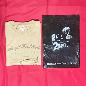 Re:2BRO. Festival&Racing 티셔츠 [XXL]