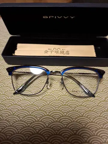 새상품 금자안경 kaneko optical SPIVVY 파란색 프레임