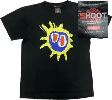 SHOOT 제 screamadelica 티셔츠 M 블랙 빈티지