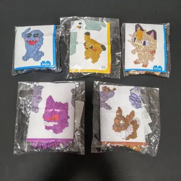 포켓몬 나노블록 피규어 세트