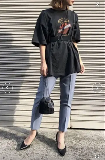 Ameri vintage CLASSIC TAPERED PANTS